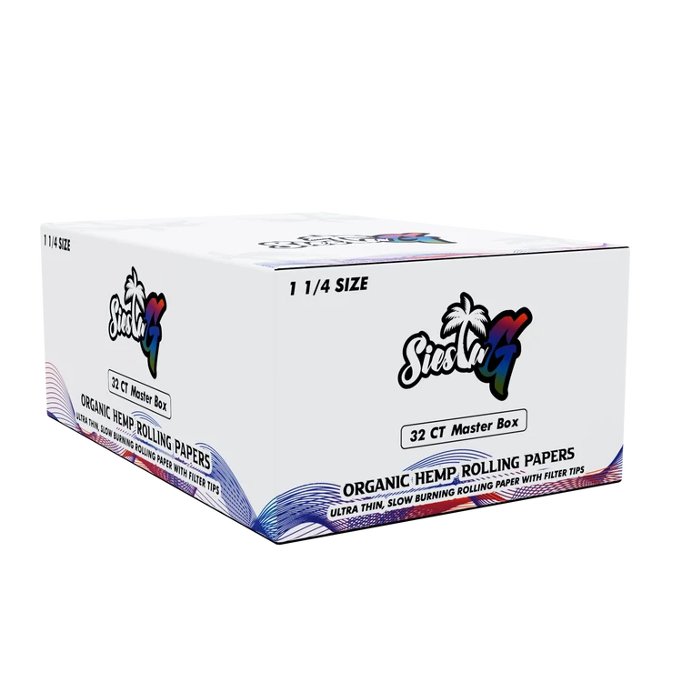 ROLLING PAPERS BOOKLET 1/4 - 32 SHEETS W/TIPS AND MAGNET CLOSE