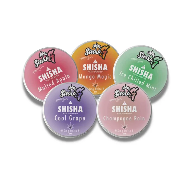 SHISHA INFUSED DELTA 8 950MG VARIETY BUNDLE HOOKAH PACK