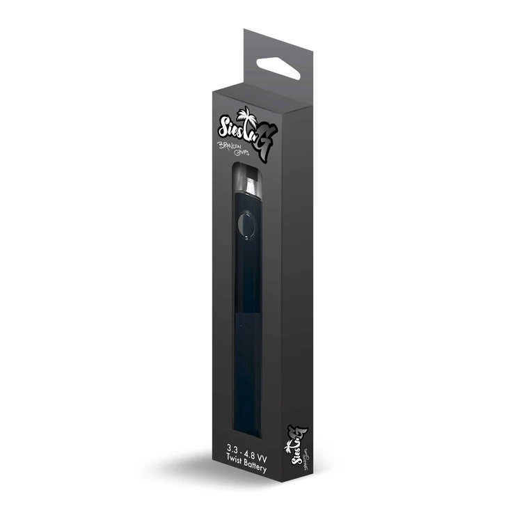 VAPE BATTERY 650 MAH SIESTA G CUSTOM VARIABLE VOLTAGE