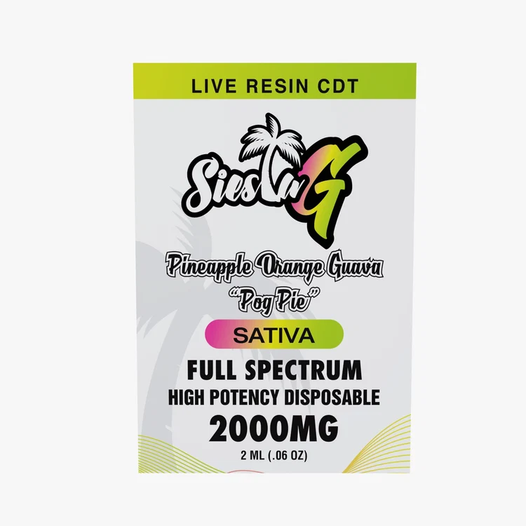 SIESTA G 2G - PINEAPPLE ORANGE GUAVA (SATIVA)