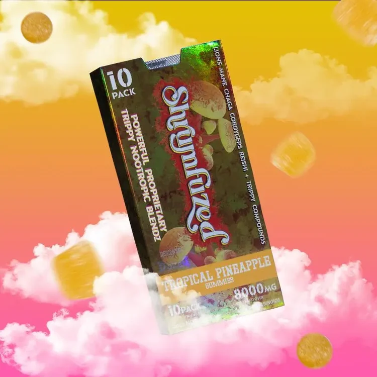SHRUMFUZED MUSHROOM EDIBLES