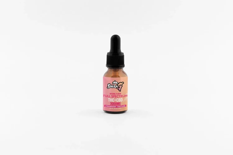 THC BLEND TINCTURE 3000MG STRAWBERRY DROPS